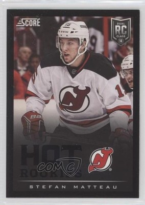 2013-14 Score Hot Rookies Black Stefan Matteau #640 Rookie RC 2o7