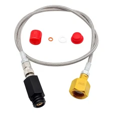 Co2 Tank for Soda Machine Adapter, CGA320 Co2 Tank Cylinder Adapter for TR21-...