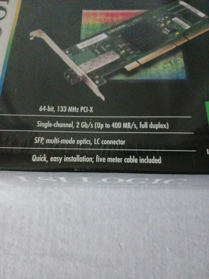 NEW - LSI Logic LSI7102XP-LC-KIT-F 2Gb Fibre Channel Adapter Kit Single Channel  - Image 3 of 4