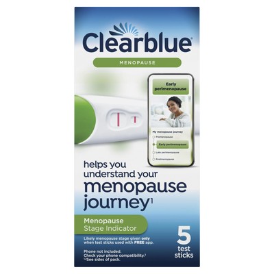 Clearblue Menopause Stage Indicator EXP 01/2026, 5 Ct