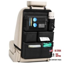Multi-Pocket Back Seat Car Organizer, Fits Most Cars, SUVs, Trucks, Jeeps