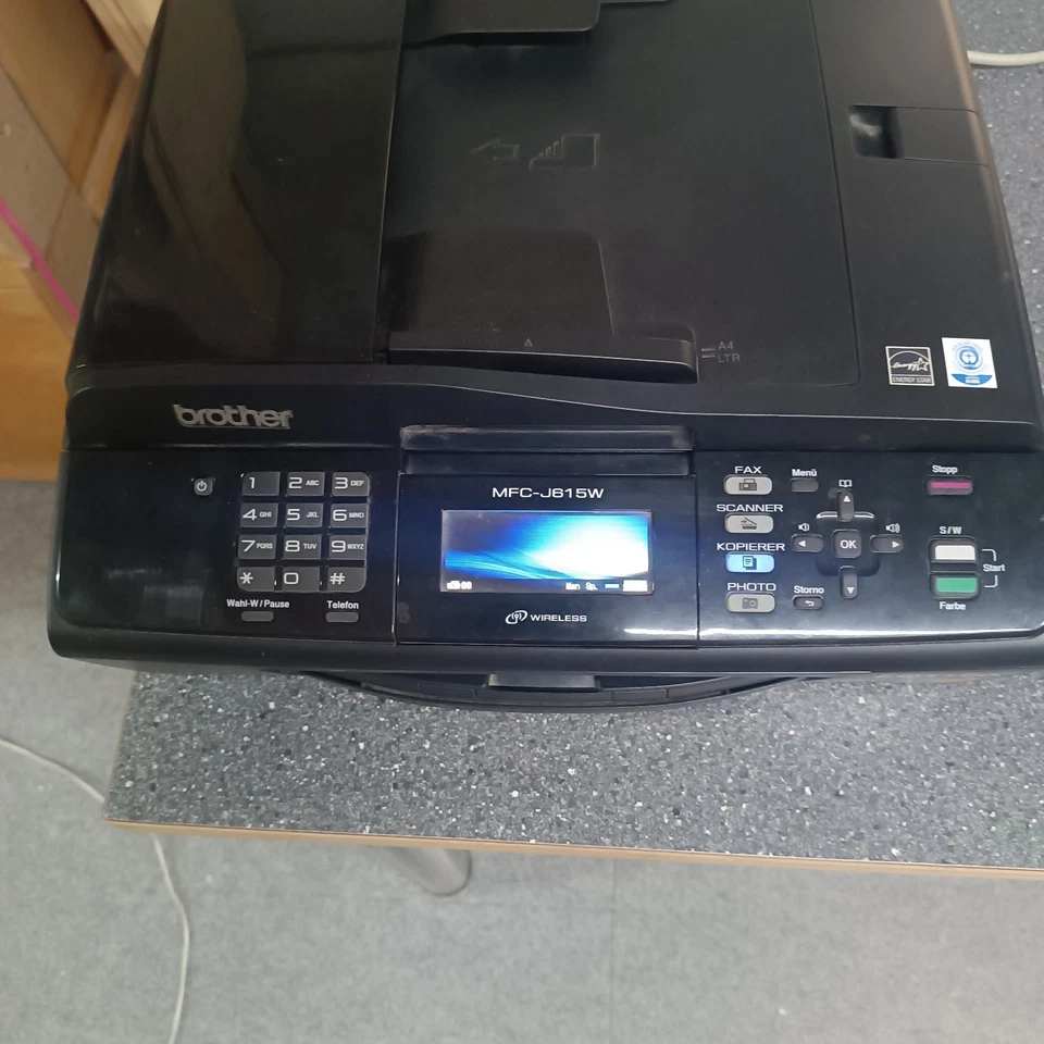 Brother MFC-J615W All-in-one Drucker + 6x Schwarz, je 2x Gelb, Blau, Magenta - Bild 2 von 4