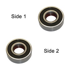 Superior Electric SE 629-2RS-D Replacement Ball Bearing - 2 x Seal, 2pcs/pk