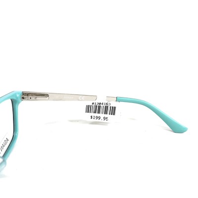 Óculos de Grau Feminino Guess GU50249 005 55 Metal Rosé com Preto