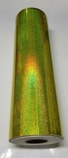 Brass Glitter Film Sign Vinyl 24" x 6 ft Longlife