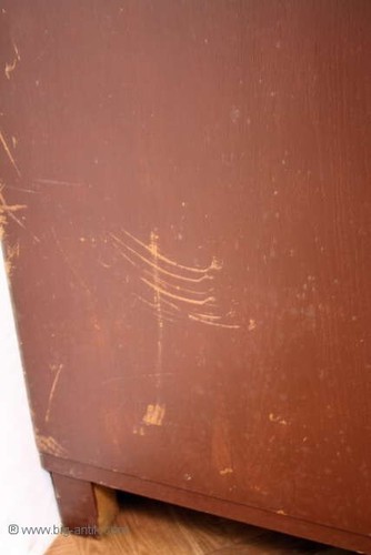 Shabby Chic! Schöne antike Jugendstil Bauernkommode / Schubladenkommode / Floral - Bild 16 von 24