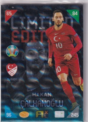 Panini Adrenalyn Euro 2020 Kick Off No. Hakan Calhanoglu Limited Edition