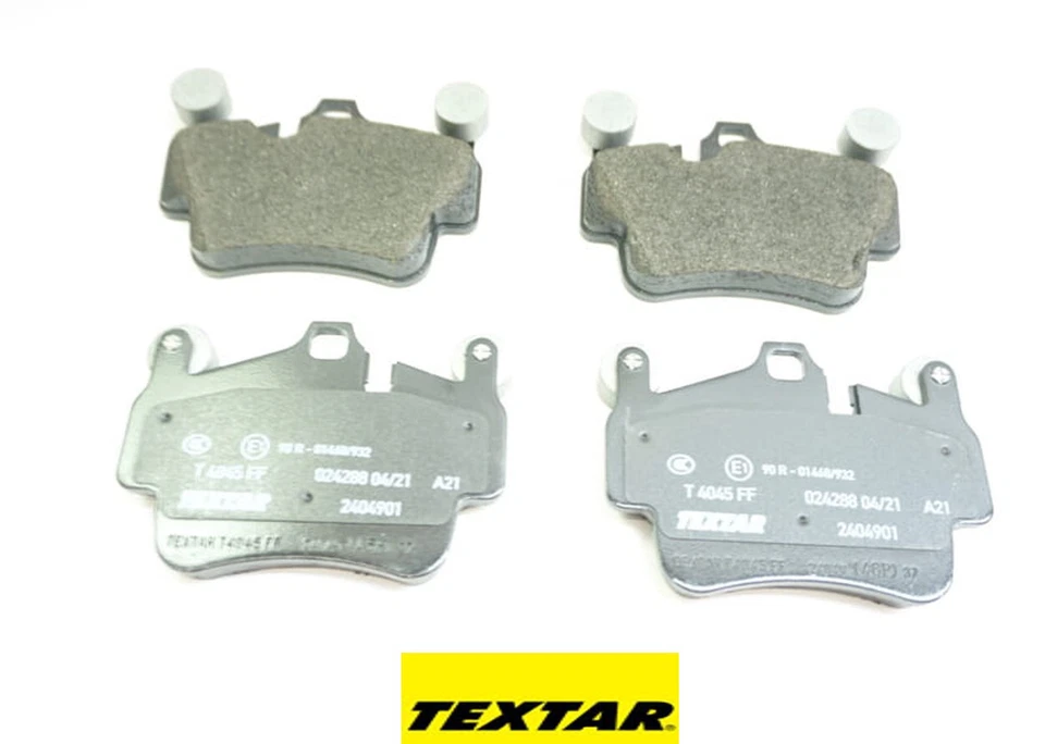 Juego de pastillas de freno delanteras para Porsche 911 Boxster 2005-2012 - TEXTAR (OEM) Foto 3 de 4