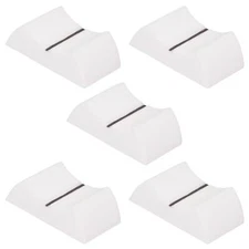 5 x CP33650 White Slide Potentiometer Control Knob CLIFF