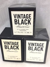 New Kenneth Cole Vintage Black Eau De Toilette Spray 100ml or 50ml Sealed or not