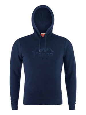 Mens Kappa Navy Esmio Hooded Sweatshirt UK
