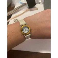 Vintage Arnex watch white band ax 2305