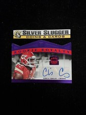 2015 Chris Conley Panini Crown Royale Rookie Royalty Auto Die Cut Purple /25 RC