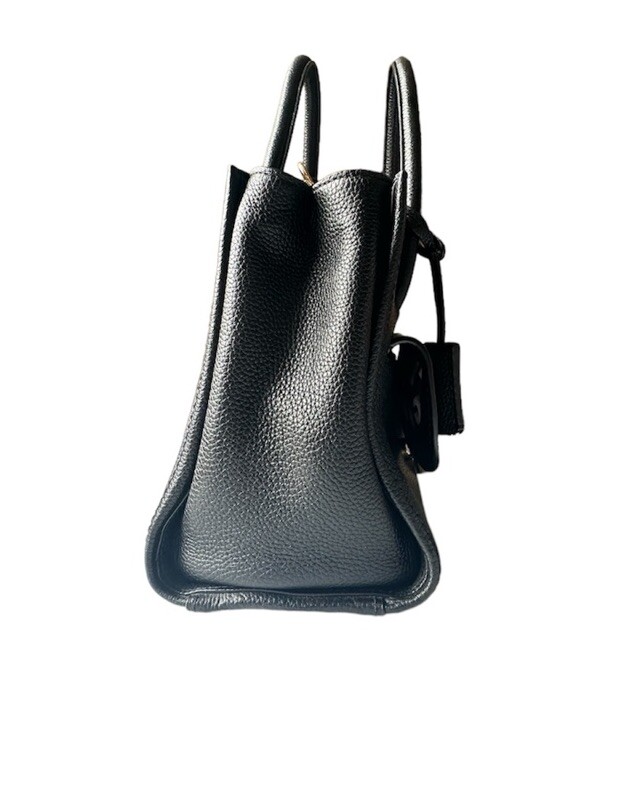 New MARC JACOBS LOCK THAT TOTE Leather Bag CrossBody Designer