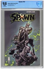Spawn  # 93   CBCS    9.8   NMMT   White pages   3/2000   Direct Edition  