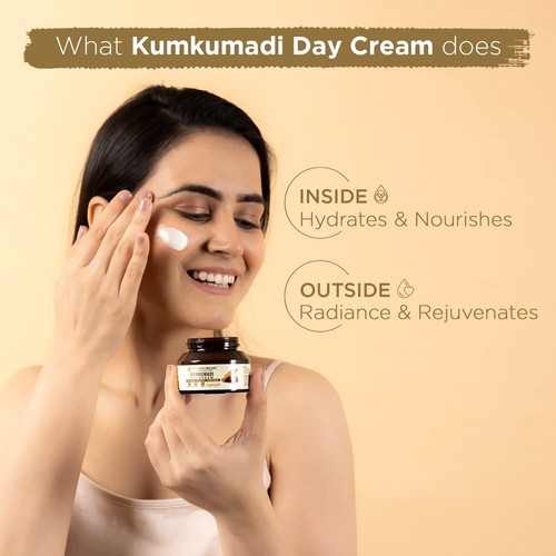 Bella Vita Organic Kumkumadi Day Face Cream for Dry to Normal Skin 50