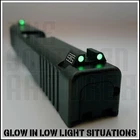 TSA® Green Glow Night Sights Fits GLOCK® 42 43X 48 – Big Dot Glow
