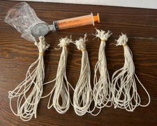 NEW Ronco Showtime Rotisserie 5 Bundles Ties, Flavor Injector & Thermometer