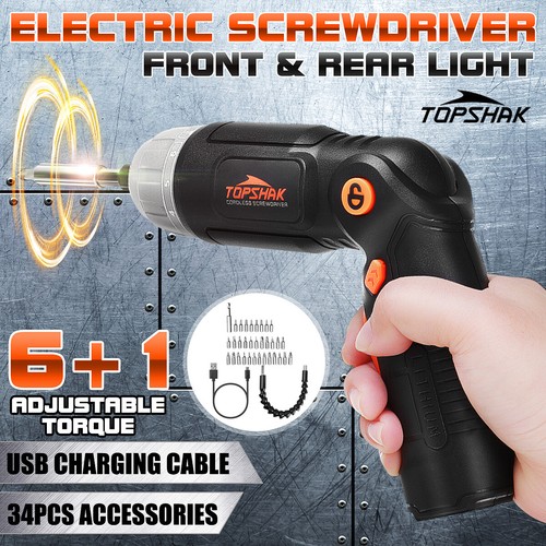 Cordless Electric Screwdriver Screw Gun 