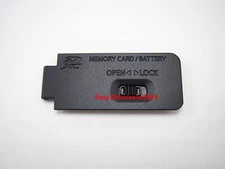 Battery Door Cover Lock Lid Assy - Black For Panasonic Lumix DMC-ZS50 / DMC-TZ70