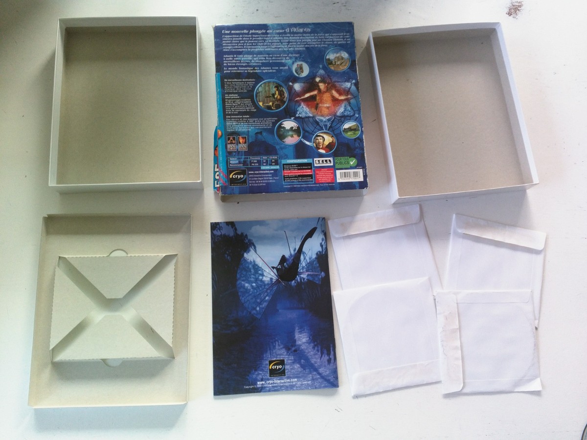 ATLANTIS 1 (POINT & click genre Myst) secret monde oublié CRYO PC FR EUR 8,80 - FR ATLANTIS 1 (POINT & click genre Myst) secret monde oublié CRYO PC FR EUR 8,80 - FR