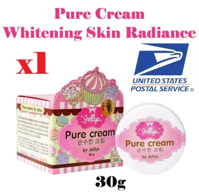 1 Pure Cream by Jellys Whiten Skin Face Body Smooth Radiance Anti-Aging 30g  PP