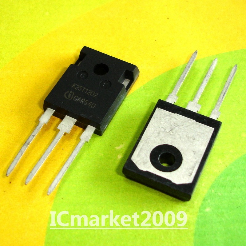 10 PCS IKW25N120T2 TO-247 K25T1202 Low Loss DuoPack IGBT Power ...