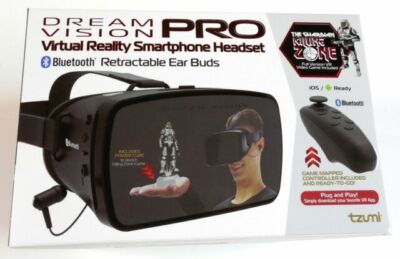 Tzumi 4872WM Dream Vision Pro Mobile VR Headset   Black