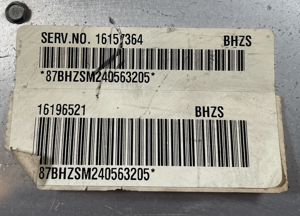 Chevrolet Corvette 1994 BCM módulo de control de carrocería 16157364 Foto 3 de 4