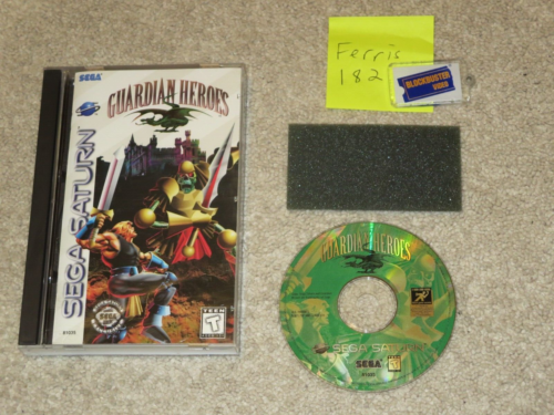Ottime condizioni! Guardian Heroes Sega Saturn RARO 100% completo di scatola CIB spedizione veloce - Foto 4 di 4