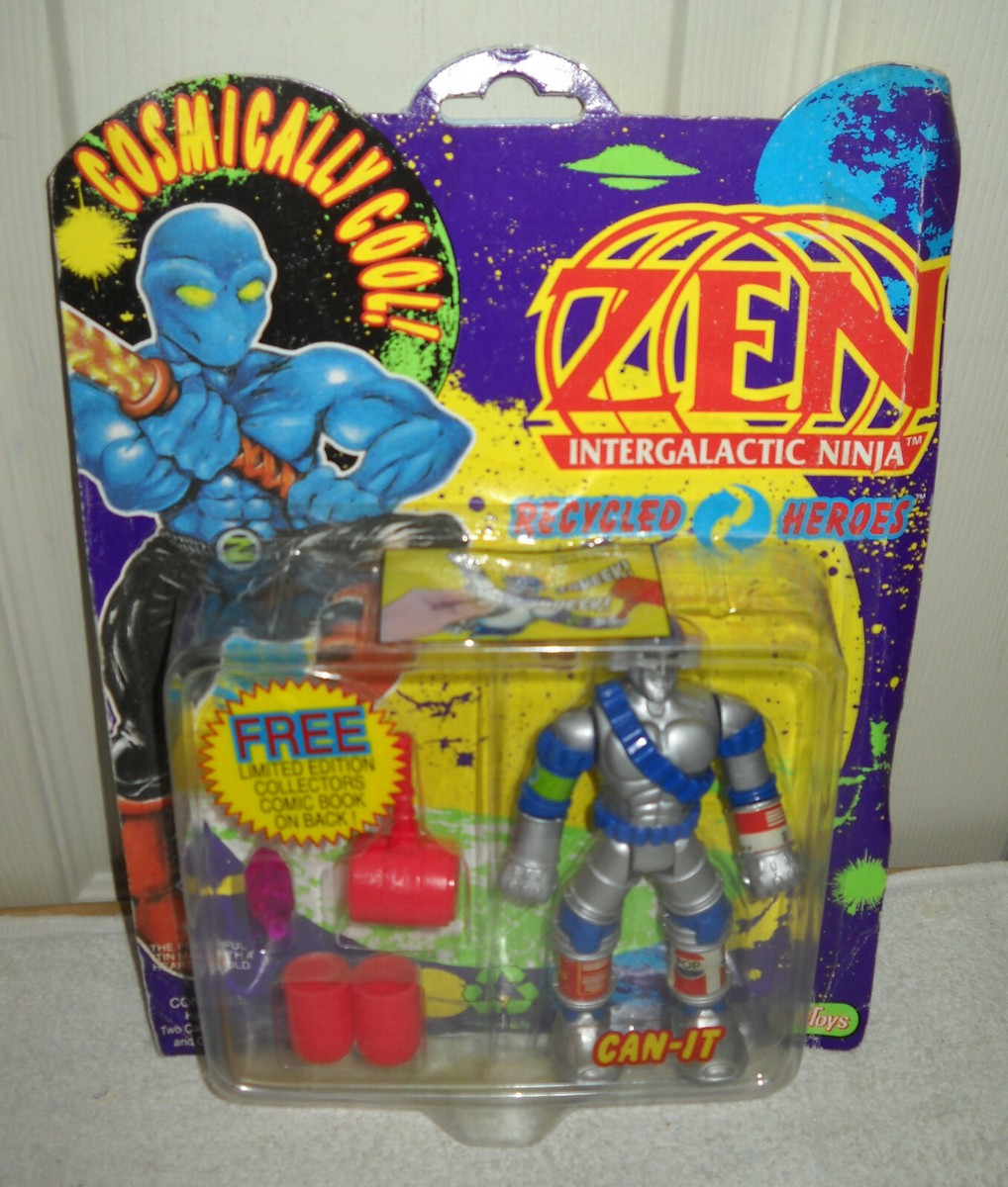 4544 NRFC Vintage JUSTOYS ZEN Intergalactic Ninja Can It