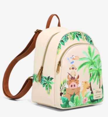 Loungefly Disney The Lion King Jungle Mini Backpack LOUNGEFLY DISNEY THE LION KING JUNGLE BUGS MINI BACKPACK | eBay main image 3