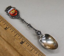 Antique Bruxelles HH A .835 Silver Souvenir Spoon Collectible, SM1776
