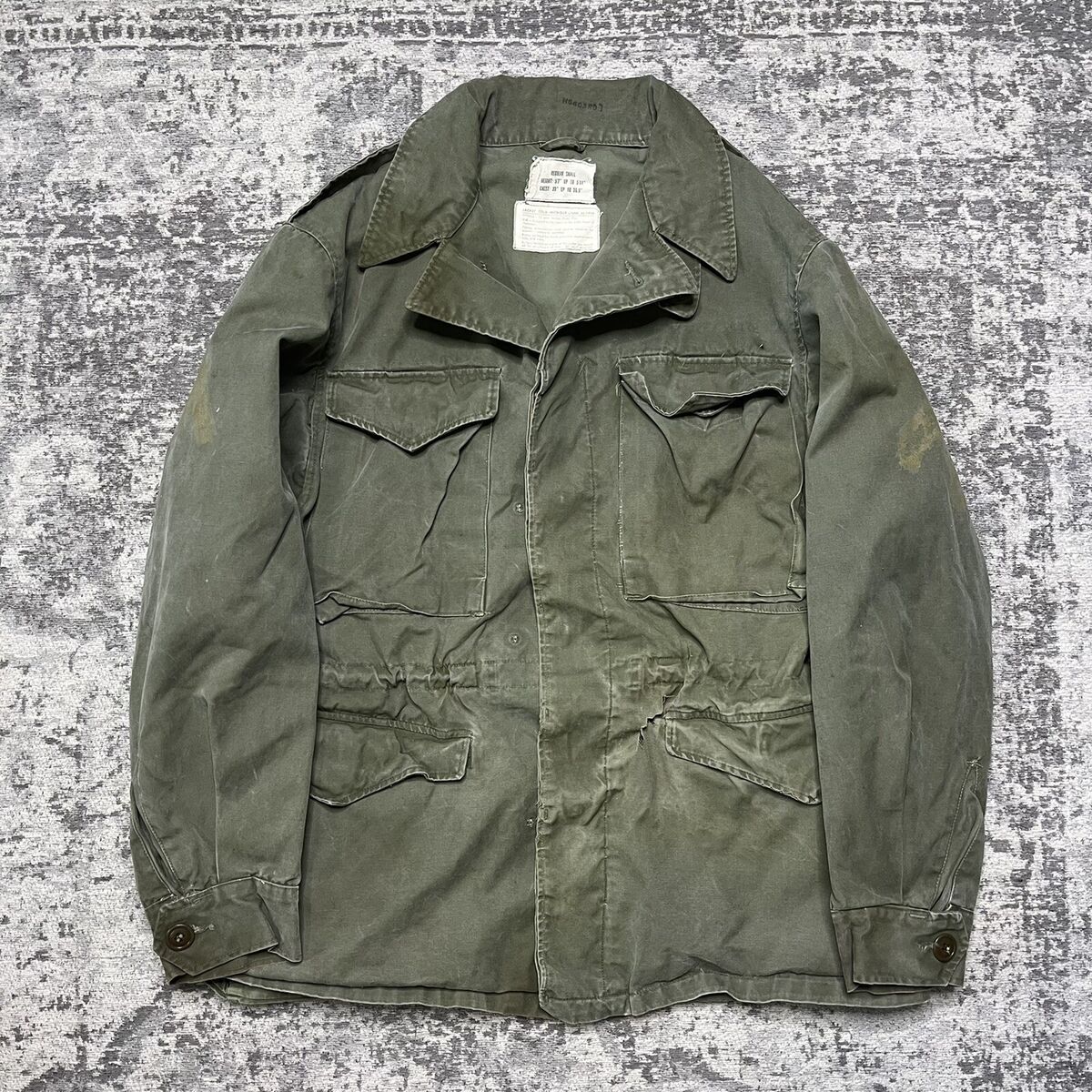 Vintage US Army M-1950 Field Jacket Korean War Small M50 Vintage US Army M-1950 Field Jacket Korean War Small M50