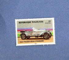 TOGO MINT HINGED 1925 FRAZER NASH STANARD CAR STAMP