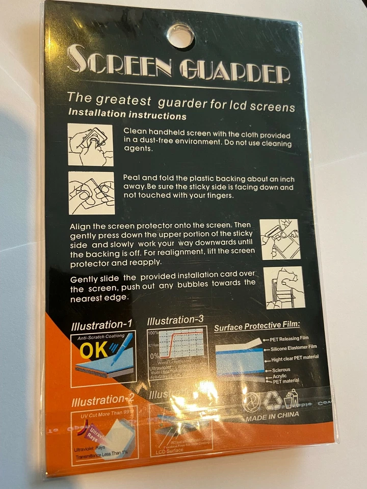 Palm Treo Pro 850 Screen Guard Protector in Clear SCG5106. Brand New Sealed pack - Image 2 of 2
