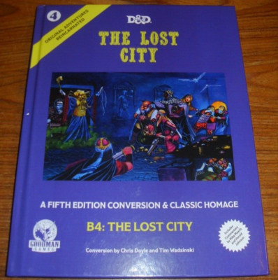 Original Adventures Reincarnated The Lost City Goodman Games Neu D&D