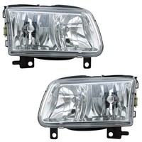 Scheinwerfer Set FüR VW Polo 6N2 1999-2001 H1 H7 Halogen + LWR Motoren