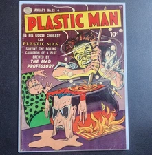 Plastic Man #33 (1952) SCARCE 5.5 PRE CODE HORROR Quality Comics Jack Cole