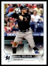 2022 Topps Miguel Rojas Miami Marlins #544
