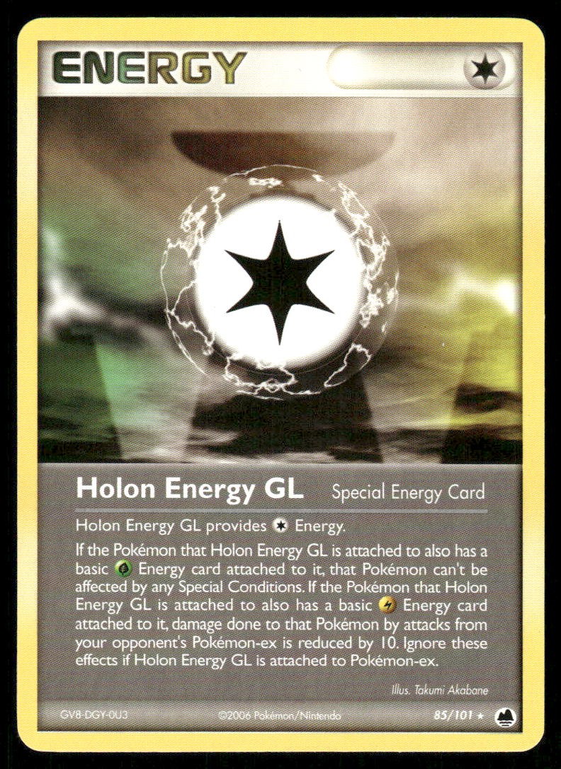 2006 Pokemon Holon Energy GL Rare Dragon Frontiers 85/101 DMG