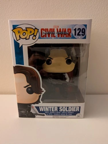 Funko Pop! Marvel Captain America: Civil War Winter Soldier #129 Figure