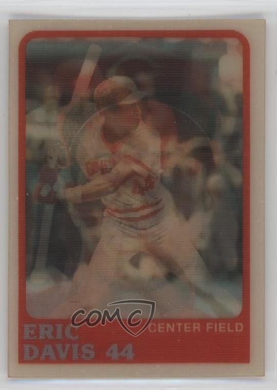 1988 Sportflics Eric Davis #10 1o01