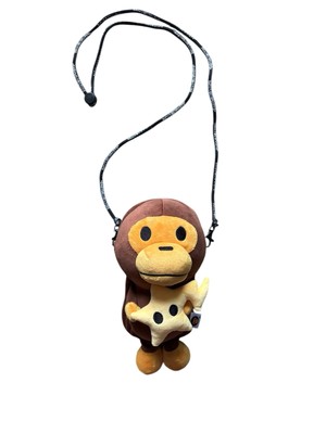 【A BATHING APE】BAPE Baby Milo Mobile Bag 1 Brown BAPE A BATHING APE BABY MILO MOBILE Smart Phone Shoulder