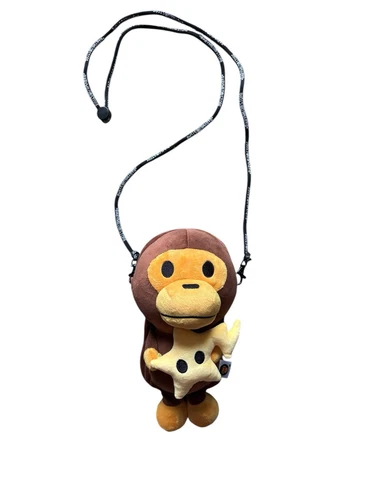A BATHING APE (BAPE) Borsa a tracolla BAPE A BATHING APE BABY MILO CELLULARE smartphone marrone