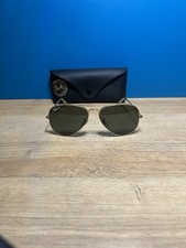 Ray-Ban RB3025 Aviator Men's Vintage Sunglasses - Gold Frame