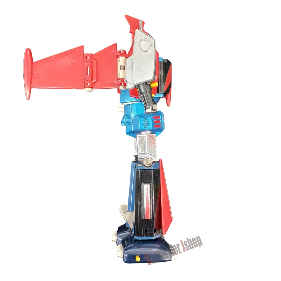 Vintage Popy Chogokin Dx Danguard Ace GA-79 Robot Pressofuso Figura Boxed Japan - Immagine 3 di 4