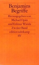 Benjamins Begriffe: 2 Bde. (edition suhrkamp) von W... | Buch | Zustand sehr gut