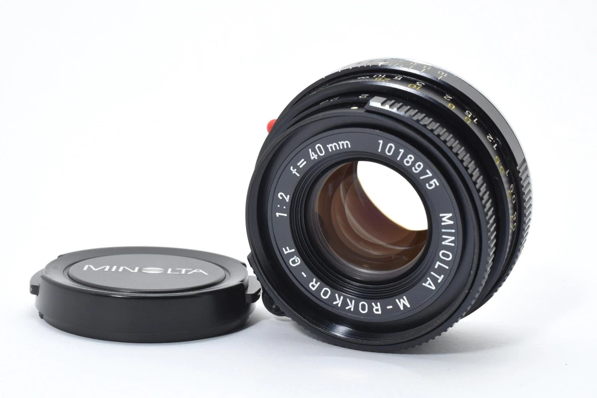 Minolta M Rokkor 40mm F2 for sale - eBay