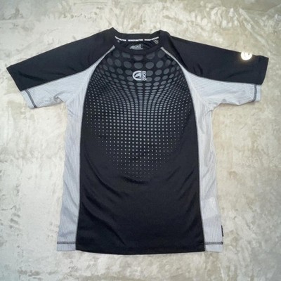 Ecko Function Men s Workout Activewear Moisture Wick T-Shirt Black/White Size S